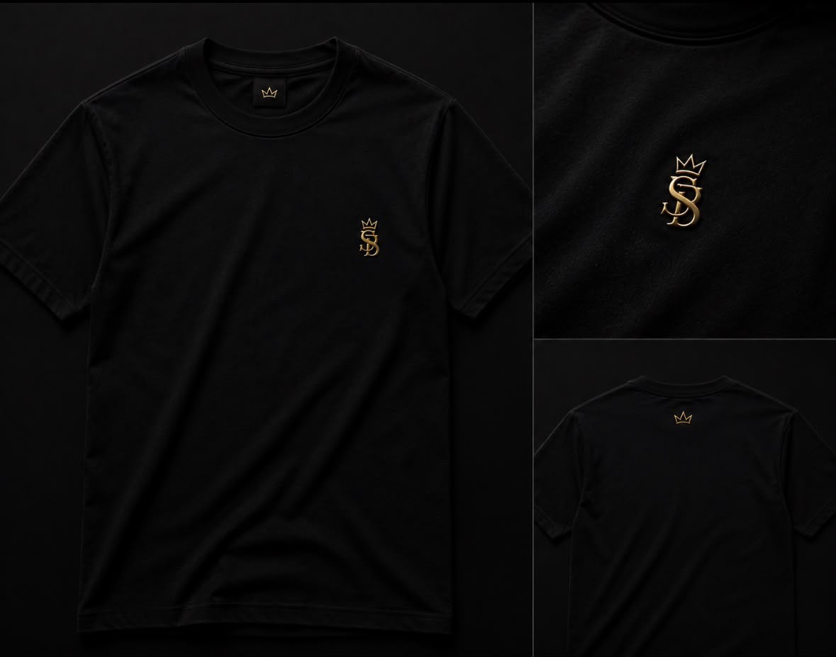 Monograma — Playera · Oversize