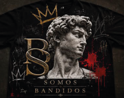 Concepto gráfico 02 de Somos Bandidos